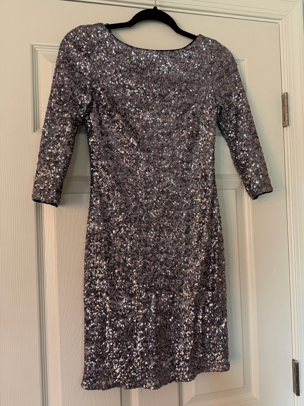 Aqua Sequin dress